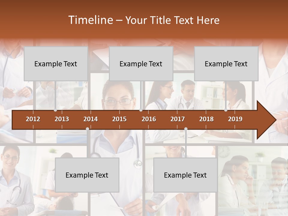 Clinician Female Blank PowerPoint Template