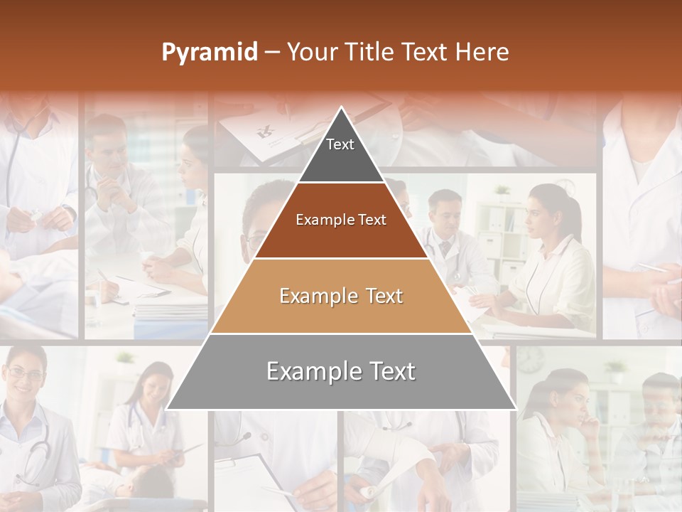 Clinician Female Blank PowerPoint Template