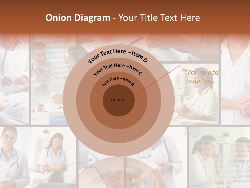 Clinician Female Blank PowerPoint Template