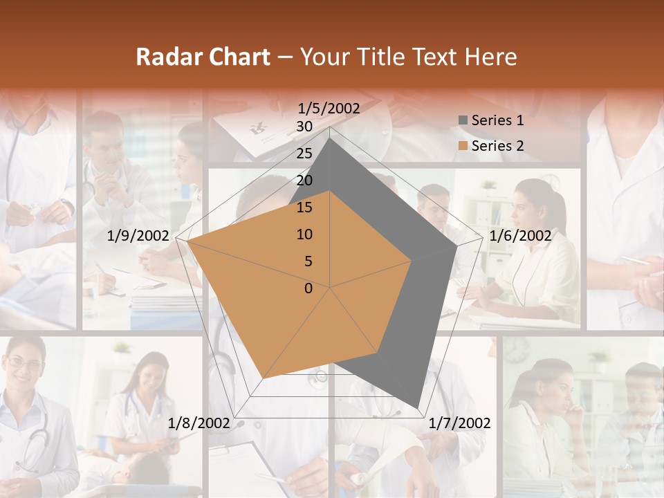 Clinician Female Blank PowerPoint Template