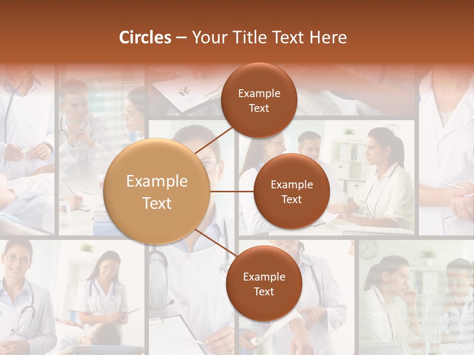 Clinician Female Blank PowerPoint Template