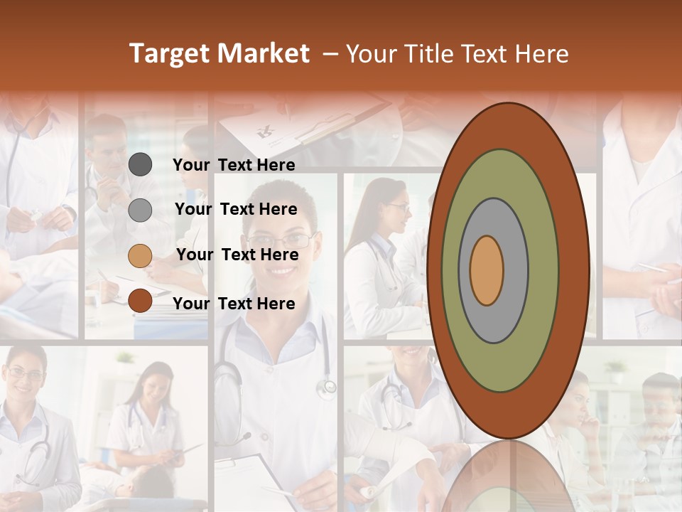 Clinician Female Blank PowerPoint Template