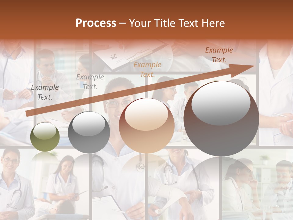 Clinician Female Blank PowerPoint Template