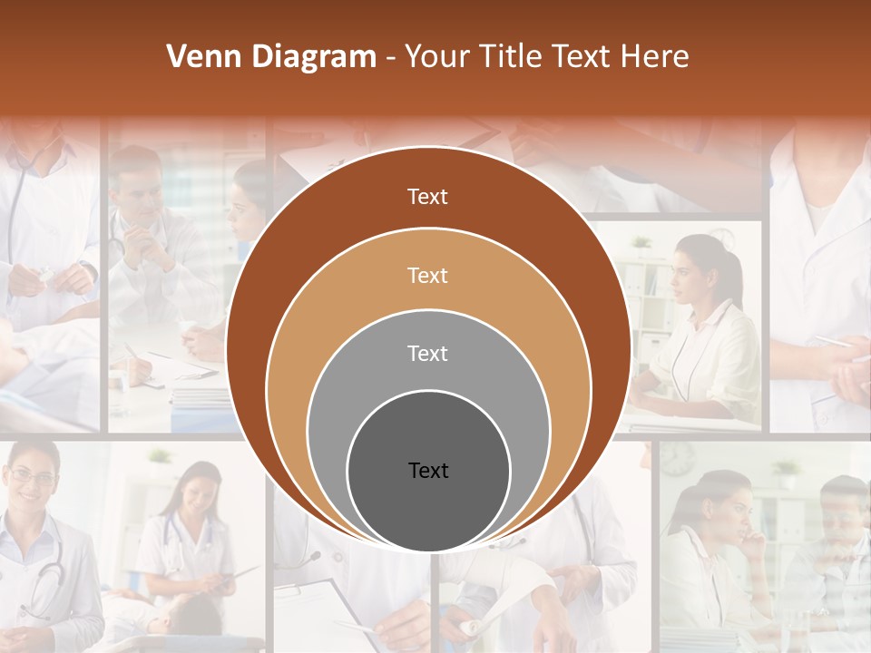 Clinician Female Blank PowerPoint Template