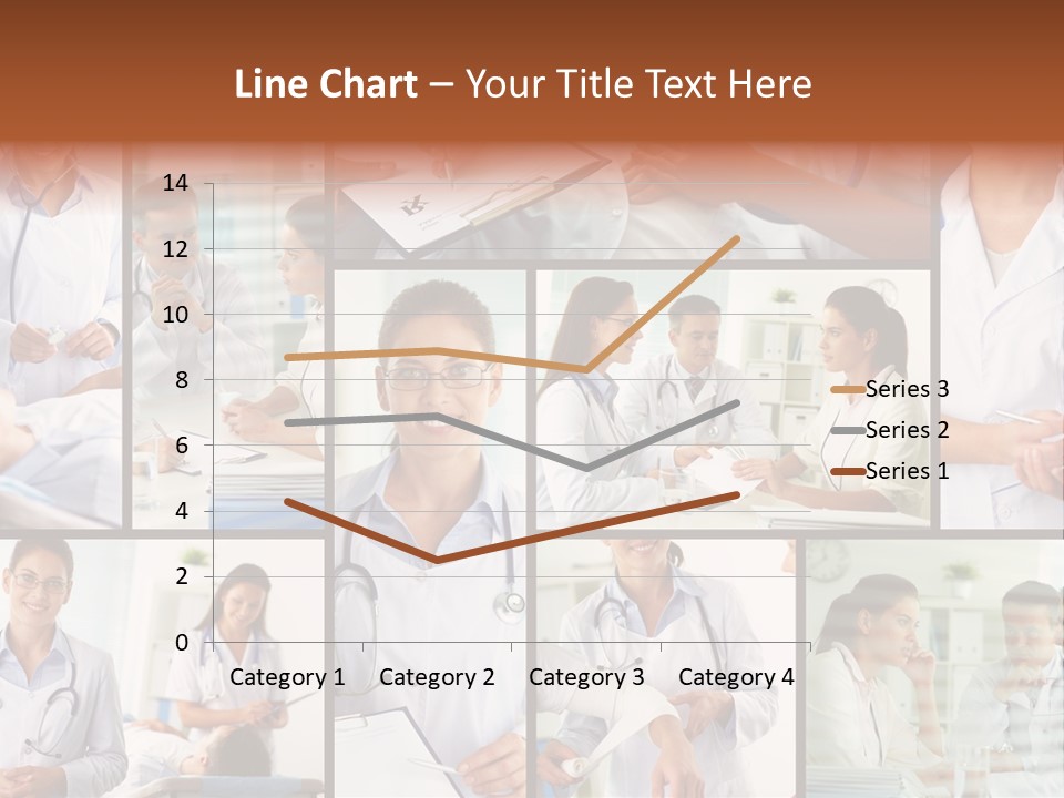 Clinician Female Blank PowerPoint Template