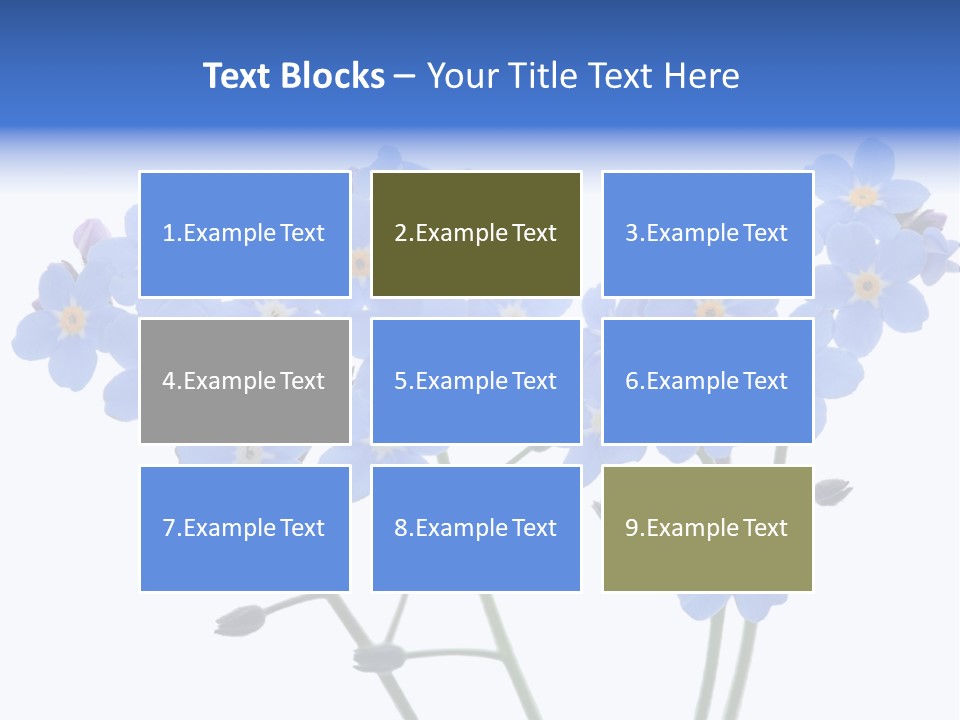 Plant Color Grass PowerPoint Template