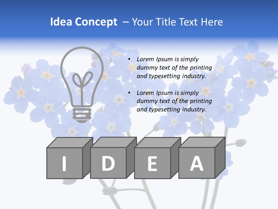 Plant Color Grass PowerPoint Template