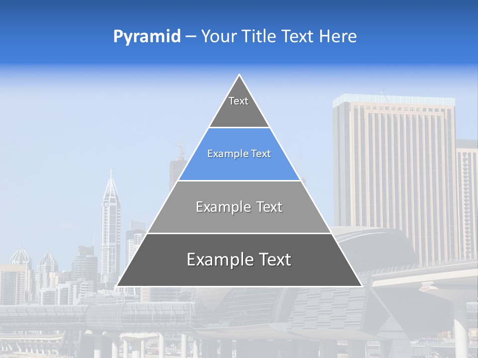 Station City Dubai Marina PowerPoint Template
