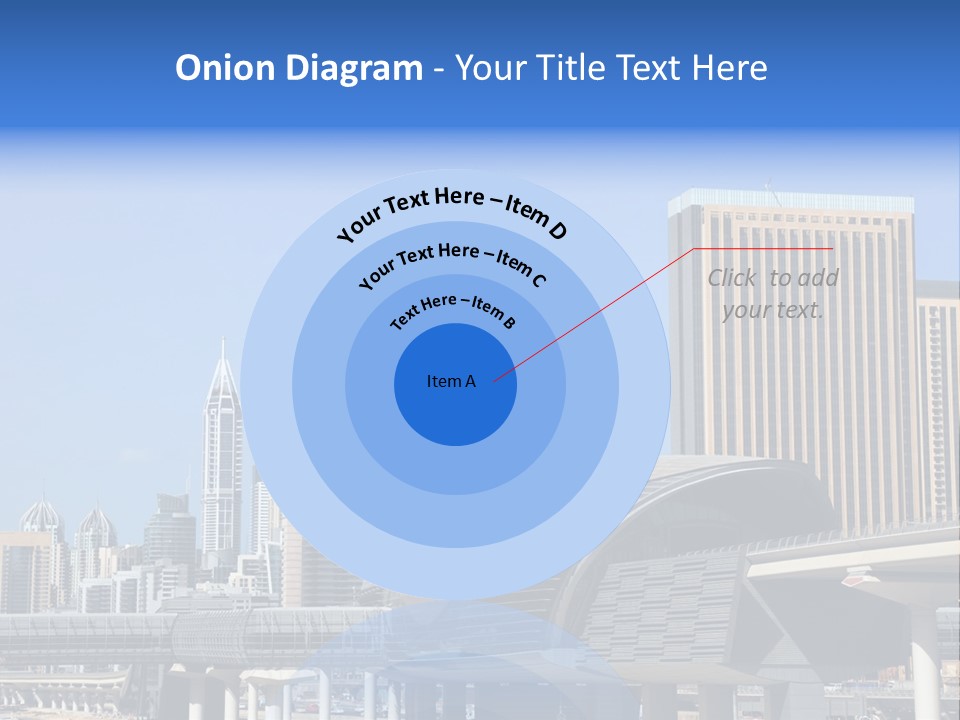 Station City Dubai Marina PowerPoint Template