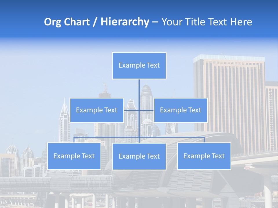 Station City Dubai Marina PowerPoint Template