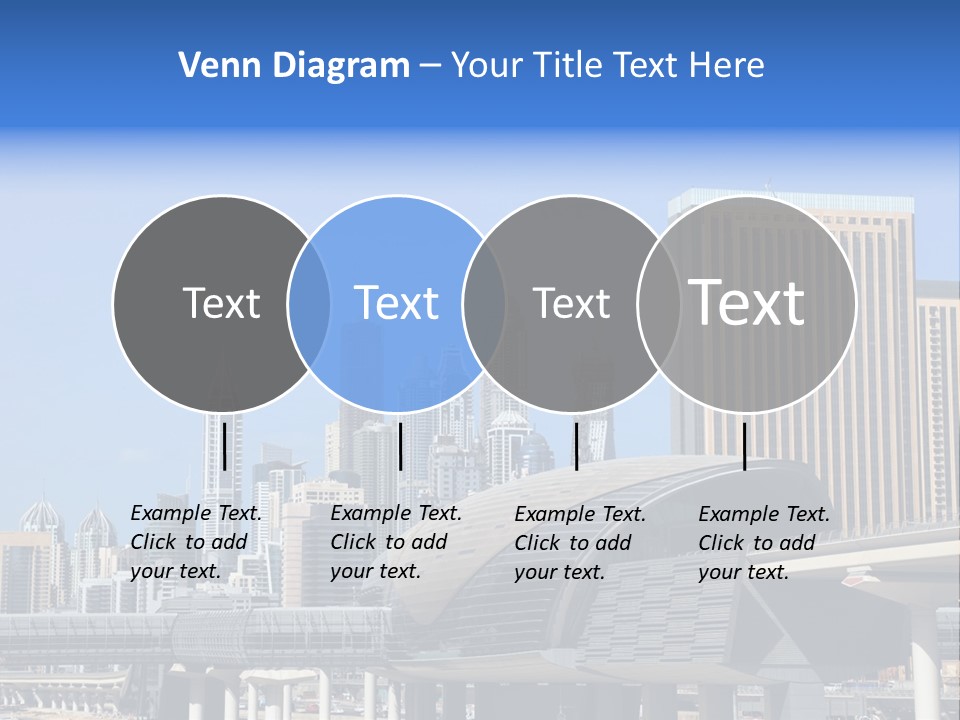 Station City Dubai Marina PowerPoint Template
