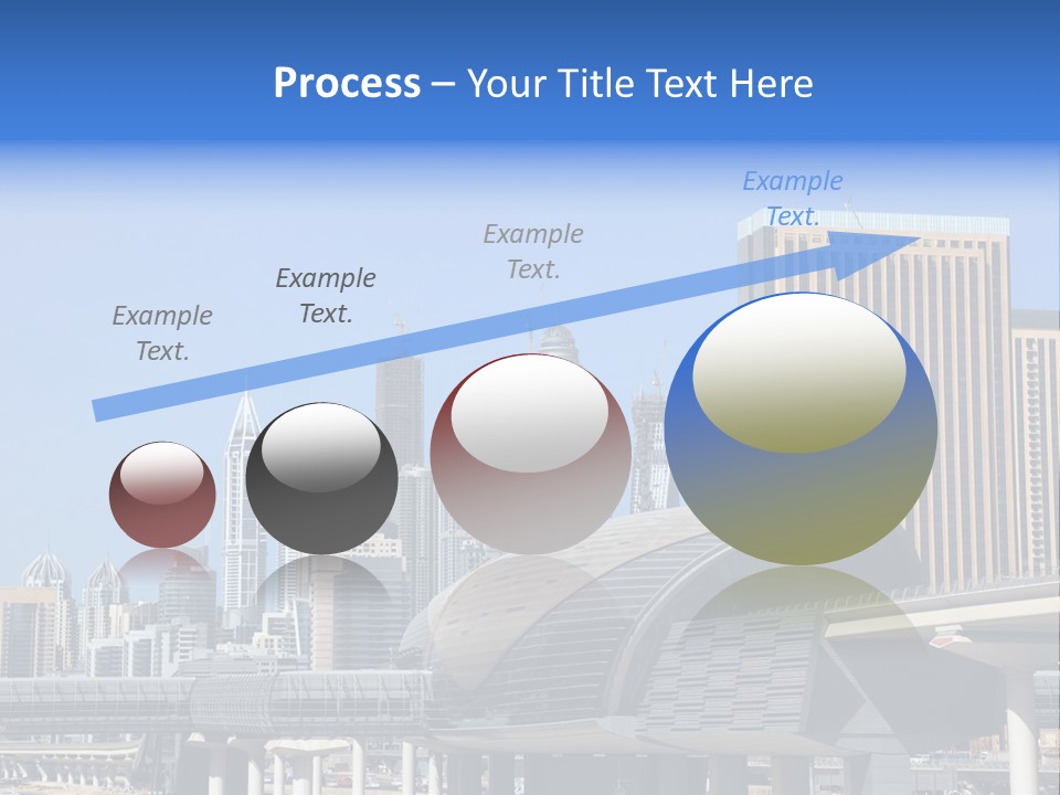 Station City Dubai Marina PowerPoint Template