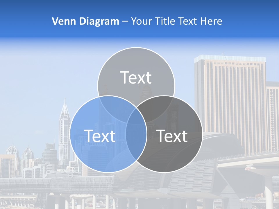 Station City Dubai Marina PowerPoint Template