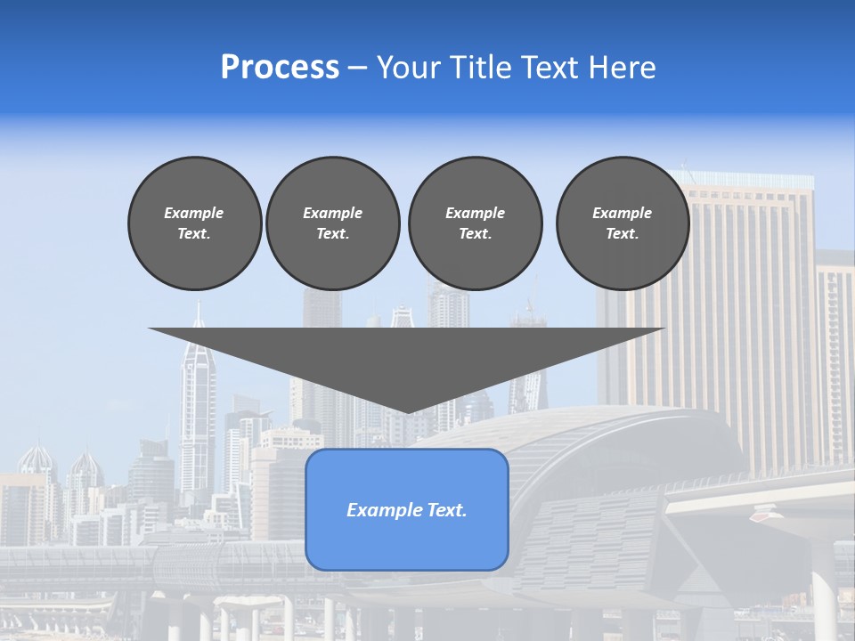 Station City Dubai Marina PowerPoint Template
