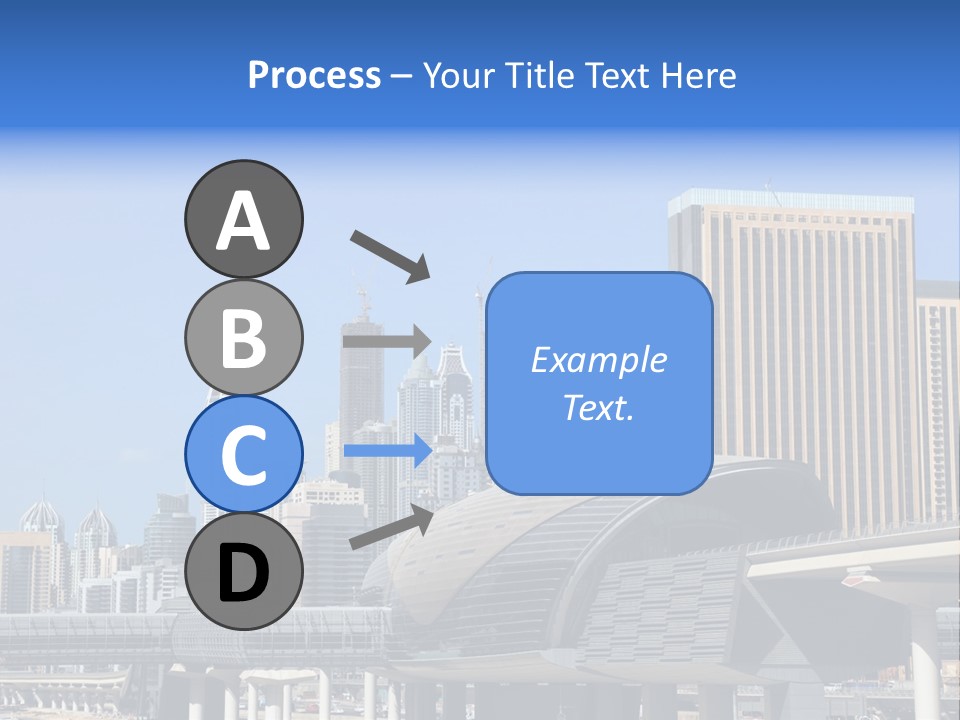 Station City Dubai Marina PowerPoint Template
