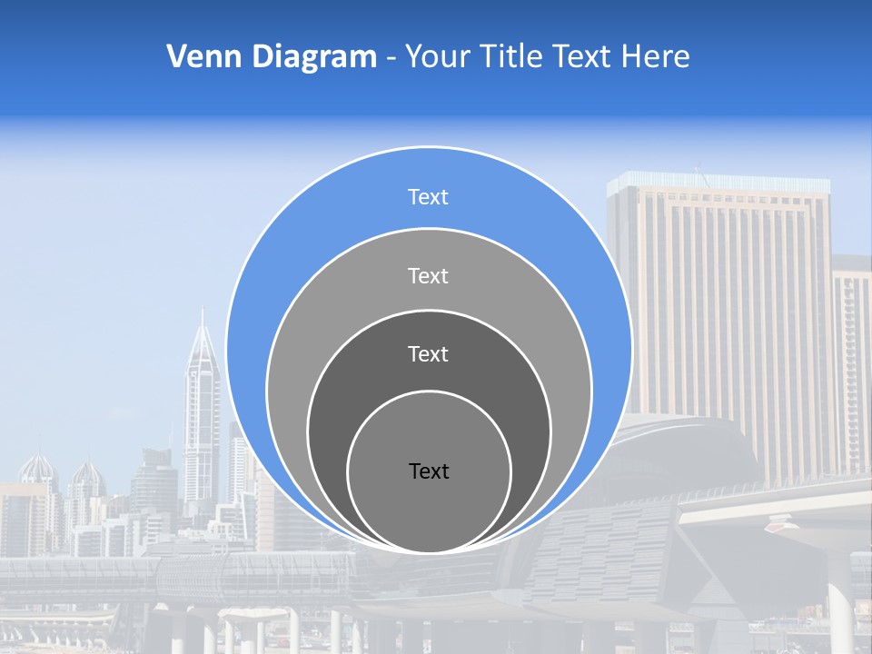 Station City Dubai Marina PowerPoint Template