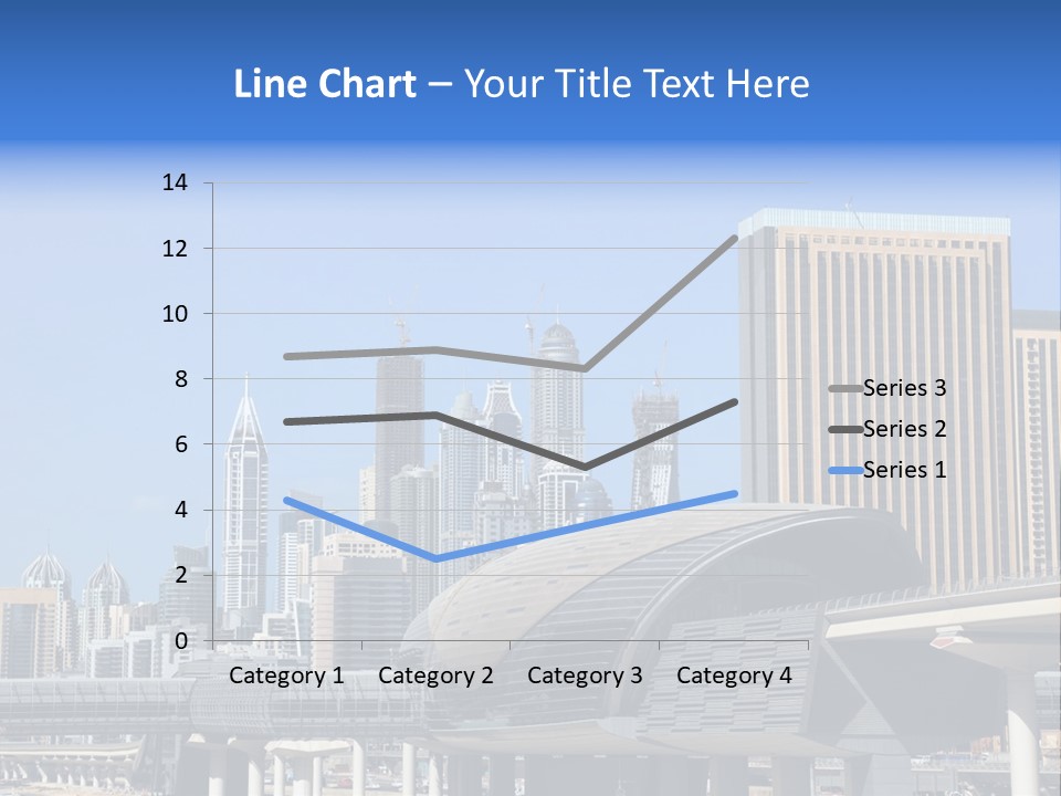 Station City Dubai Marina PowerPoint Template