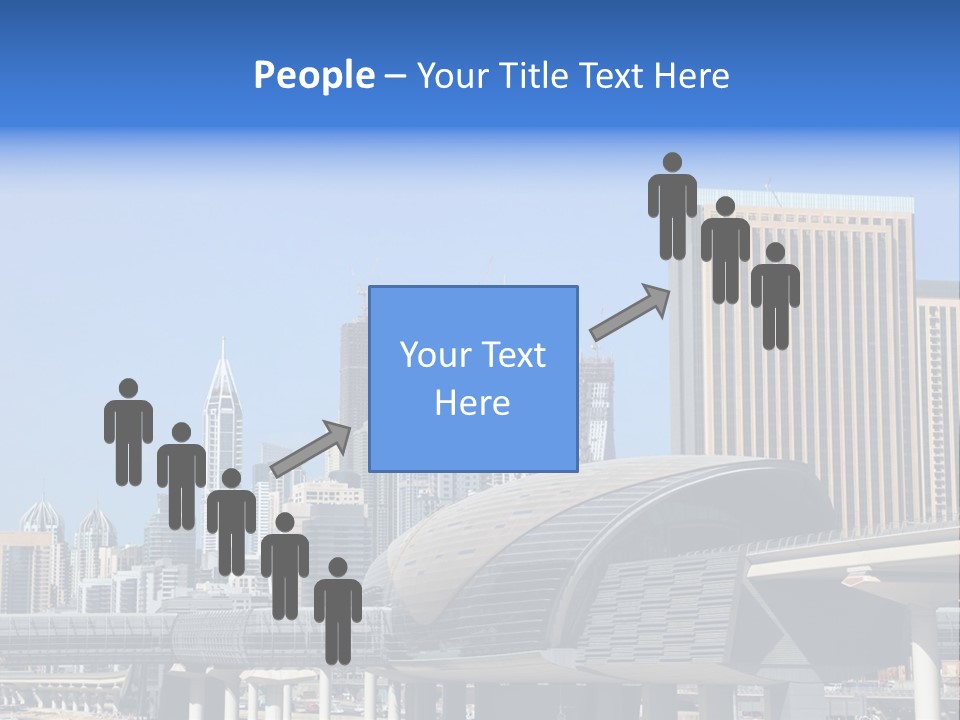 Station City Dubai Marina PowerPoint Template