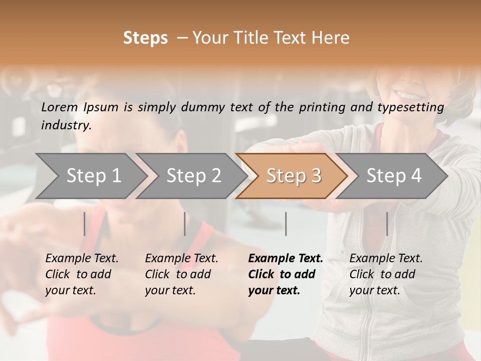 Happy Stretching Professional PowerPoint Template