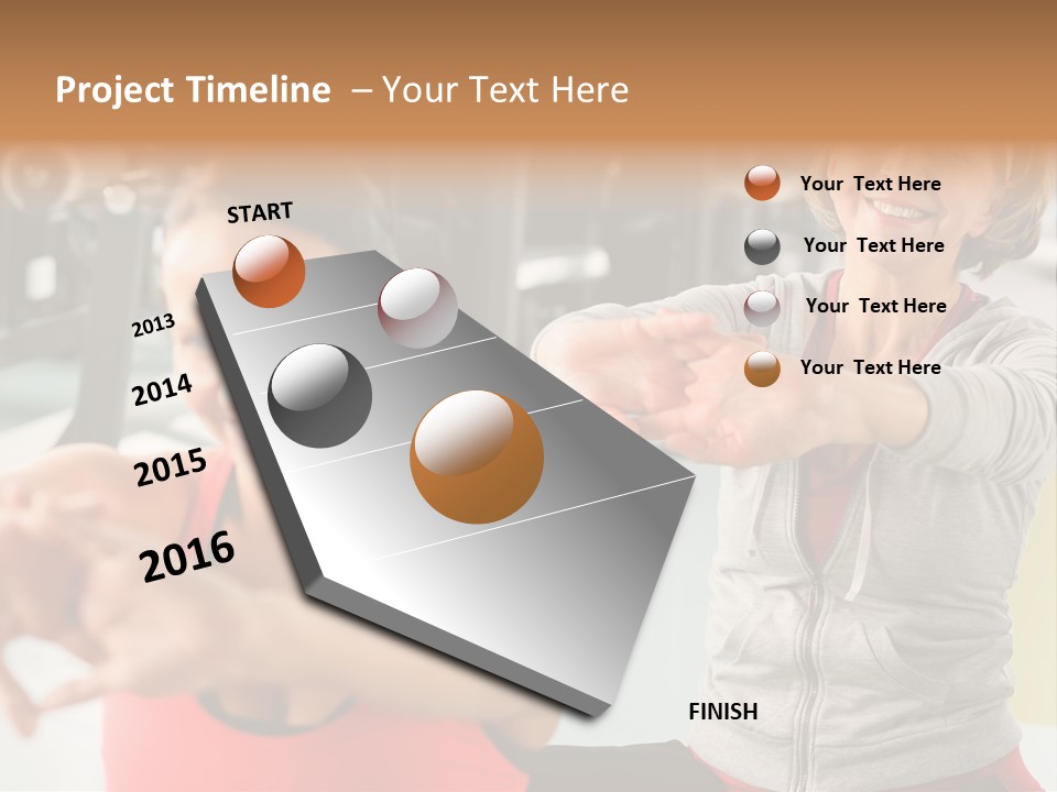 Happy Stretching Professional PowerPoint Template