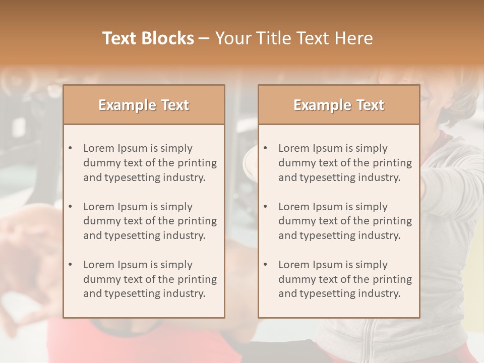 Happy Stretching Professional PowerPoint Template