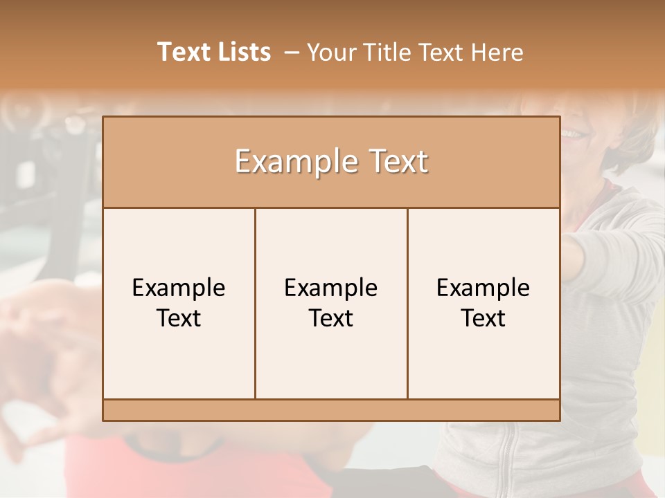 Happy Stretching Professional PowerPoint Template