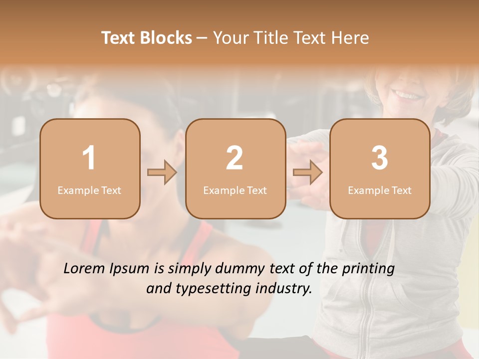 Happy Stretching Professional PowerPoint Template