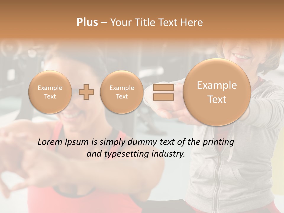 Happy Stretching Professional PowerPoint Template