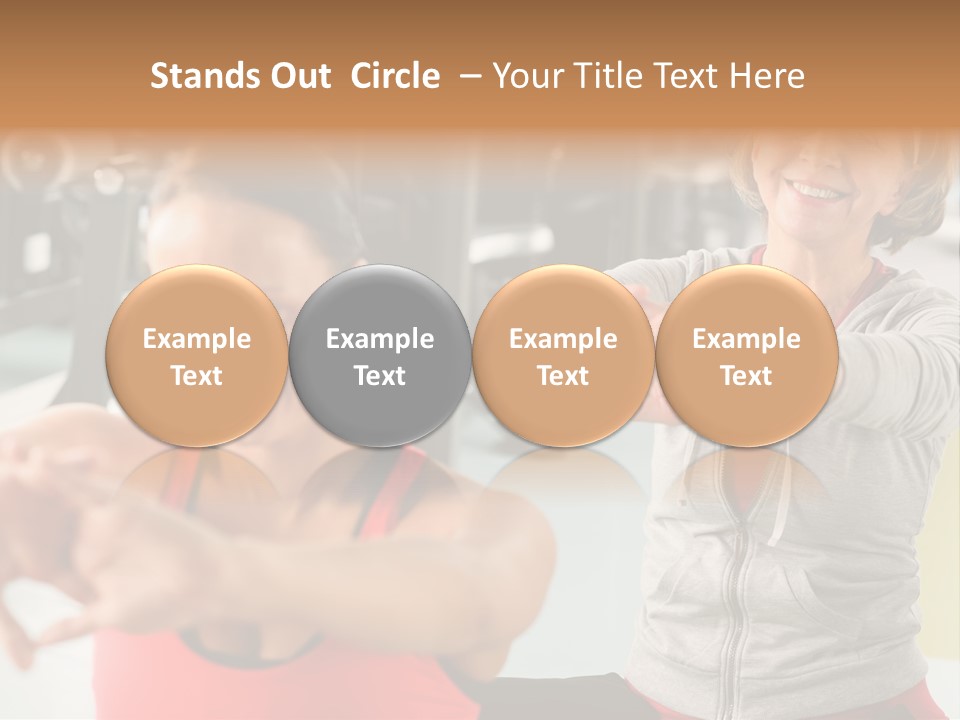 Happy Stretching Professional PowerPoint Template