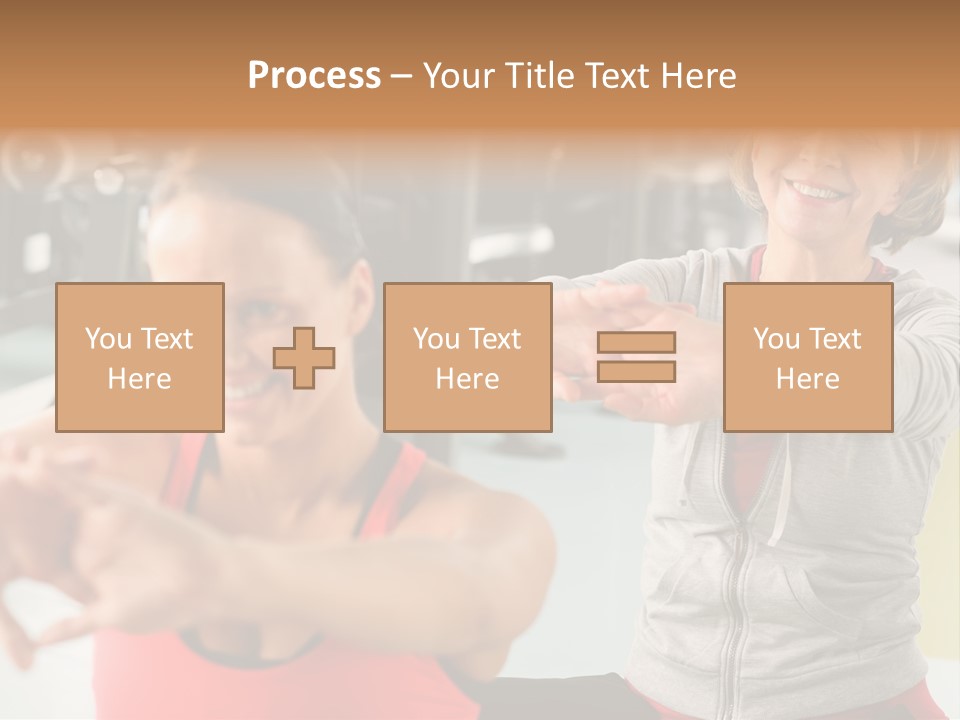 Happy Stretching Professional PowerPoint Template