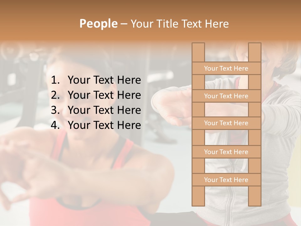 Happy Stretching Professional PowerPoint Template