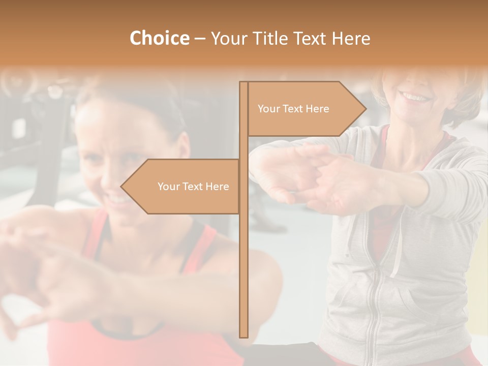Happy Stretching Professional PowerPoint Template