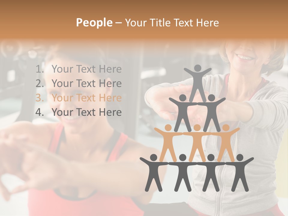 Happy Stretching Professional PowerPoint Template