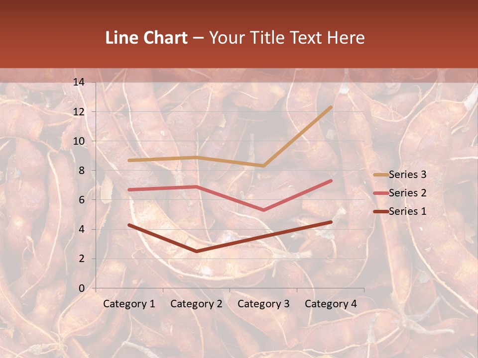 Brown Shell Pea PowerPoint Template