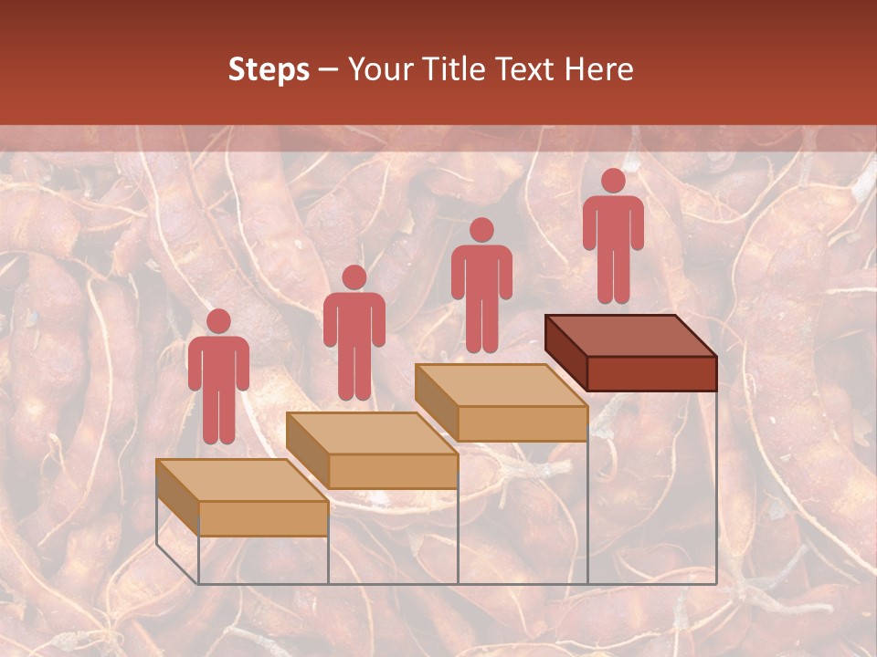 Brown Shell Pea PowerPoint Template