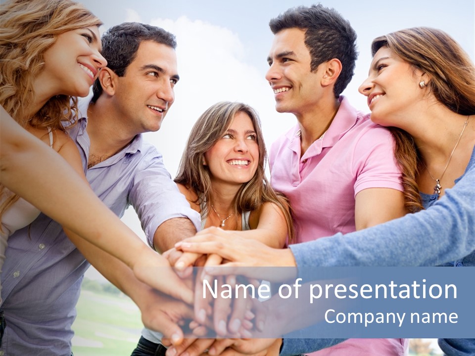 Cooperation Person Togetherness PowerPoint Template