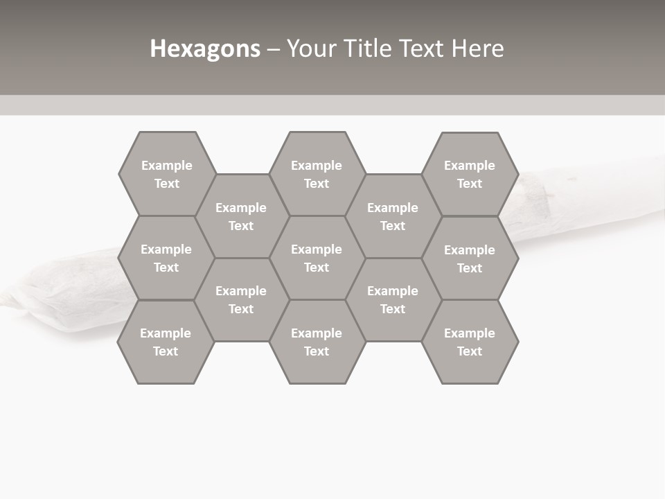 Graphic Psychedelic Substance PowerPoint Template