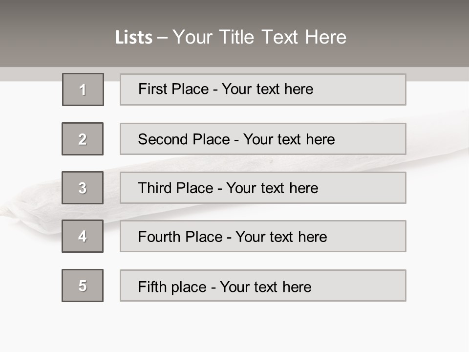 Graphic Psychedelic Substance PowerPoint Template