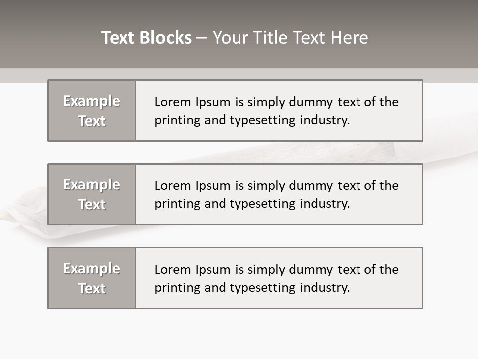 Graphic Psychedelic Substance PowerPoint Template