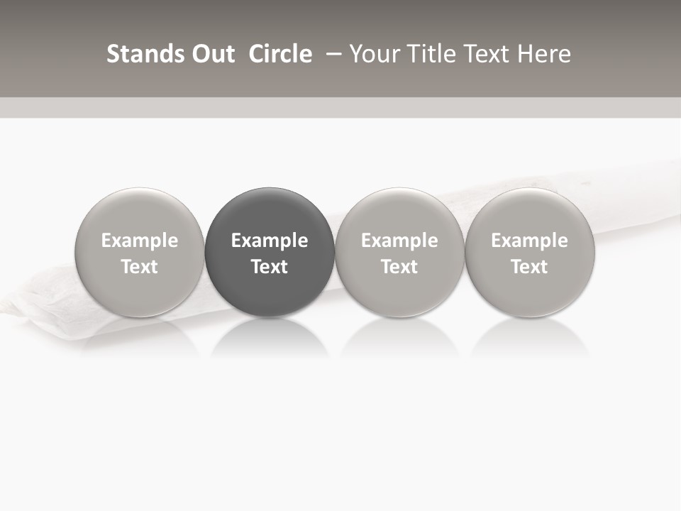 Graphic Psychedelic Substance PowerPoint Template