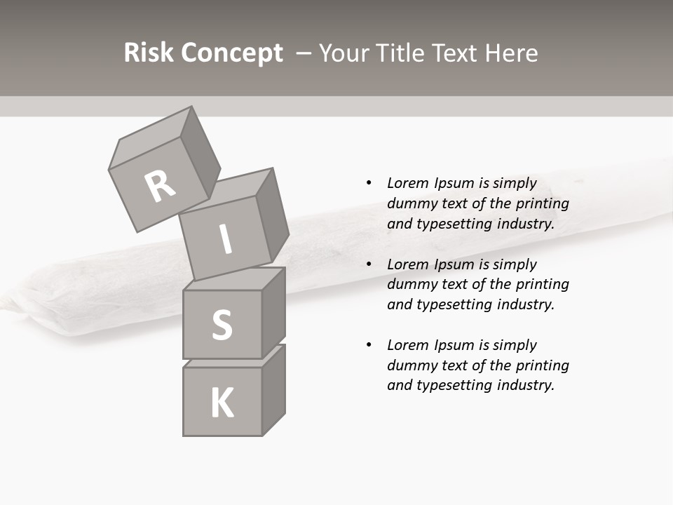 Graphic Psychedelic Substance PowerPoint Template
