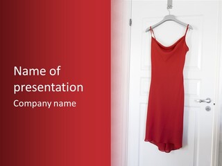 Design Empire Dress Summer PowerPoint Template