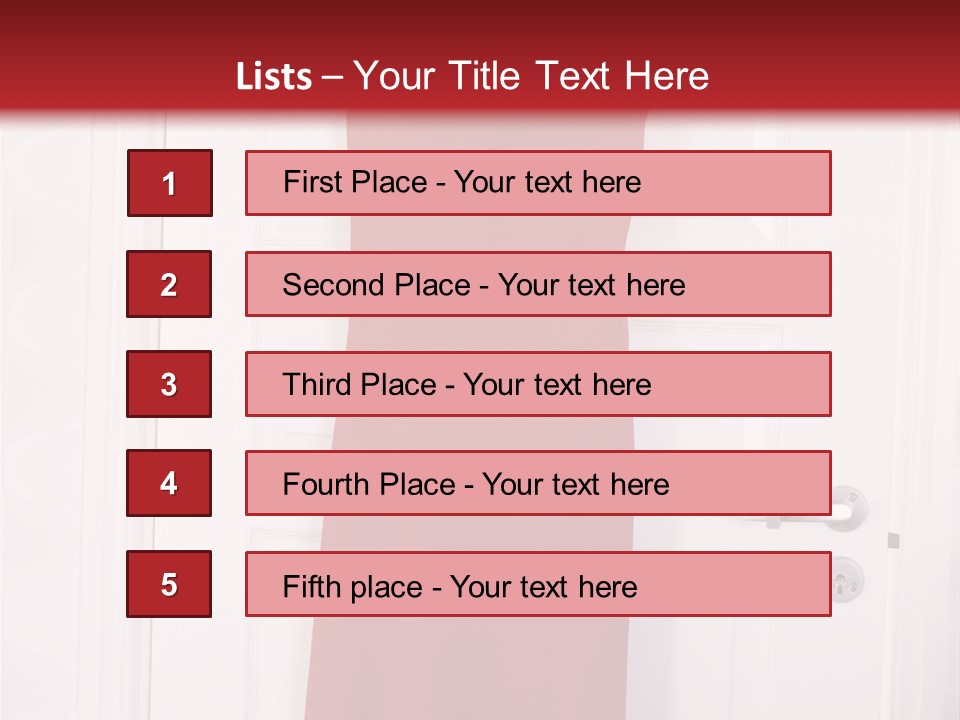 Design Empire Dress Summer PowerPoint Template