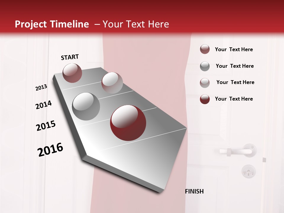 Design Empire Dress Summer PowerPoint Template