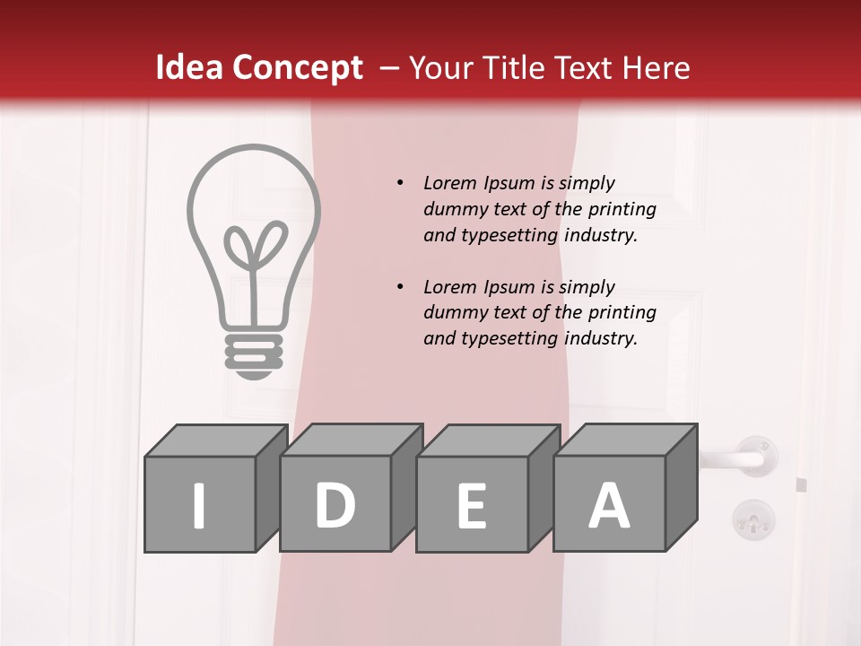 Design Empire Dress Summer PowerPoint Template