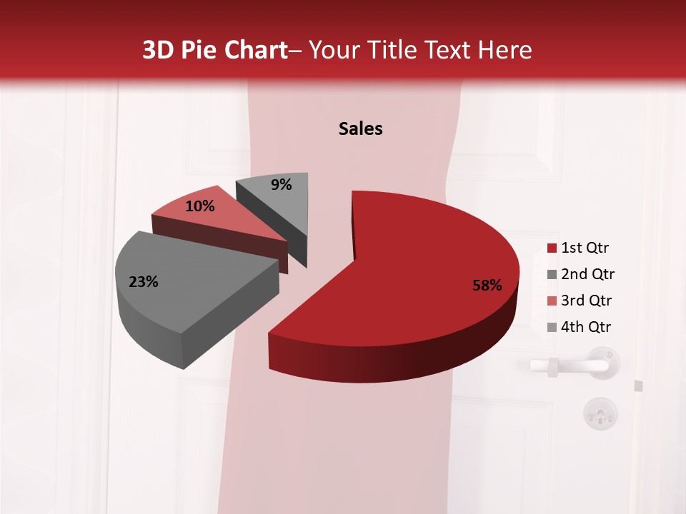 Design Empire Dress Summer PowerPoint Template