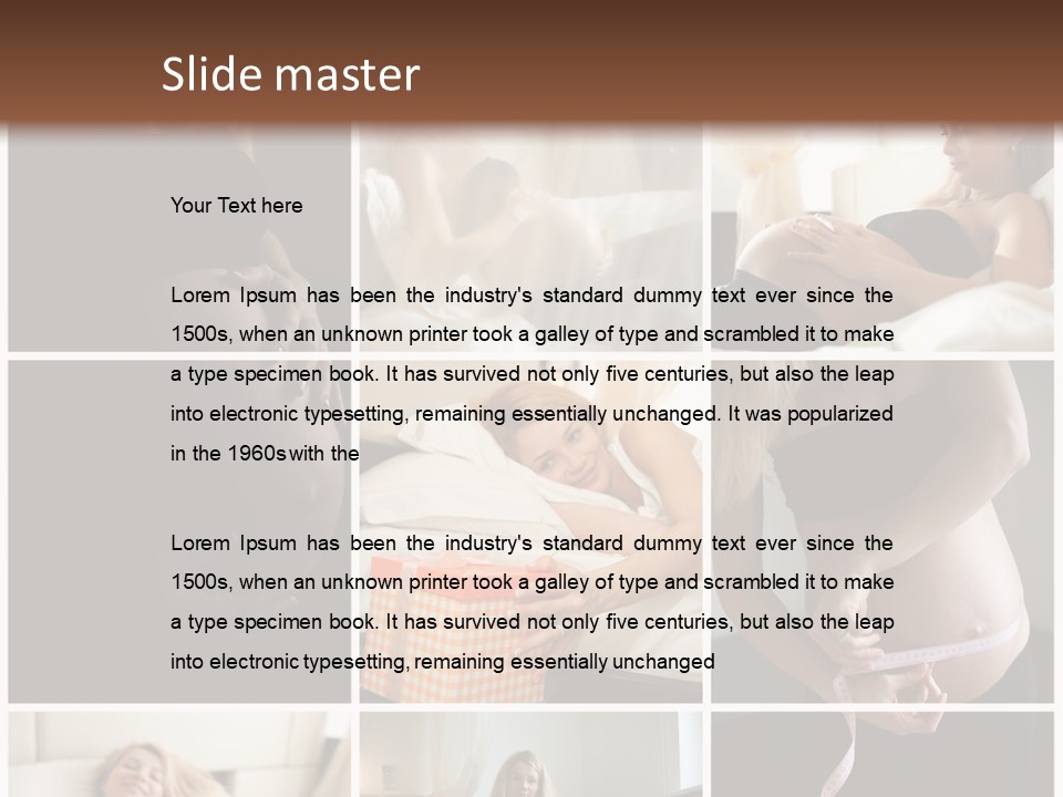 Person Square Human PowerPoint Template