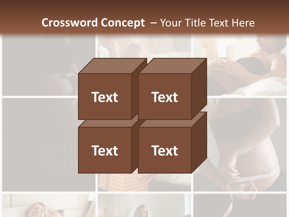 Person Square Human PowerPoint Template