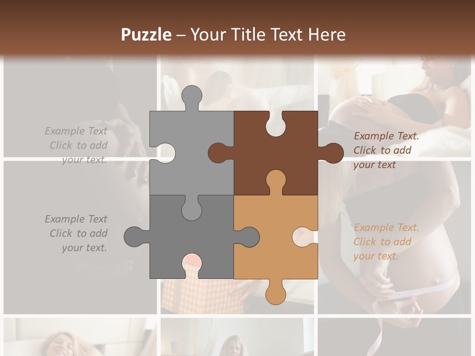Person Square Human PowerPoint Template