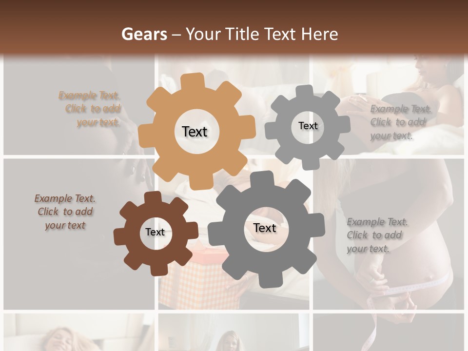 Person Square Human PowerPoint Template